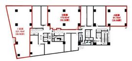 宮益坂ビルディング 2階A区画 間取り図