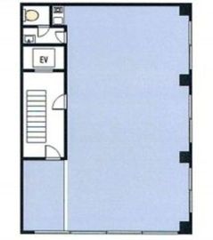 霜越ビル 2階 間取り図