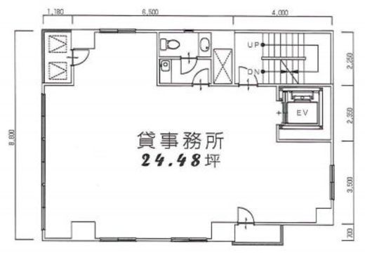 本郷大原ビル 5階 間取り図