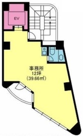 第二木津ビル 5階 間取り図