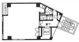 兼七ビル 6階 間取り図