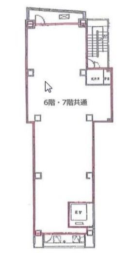21泰明ビル 6階 間取り図