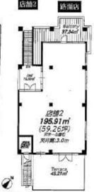 神宮前COURT A 1階 間取り図