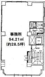 神三ビル 3階 間取り図