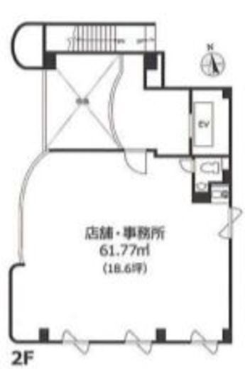 シンク白山ビル 2階 間取り図