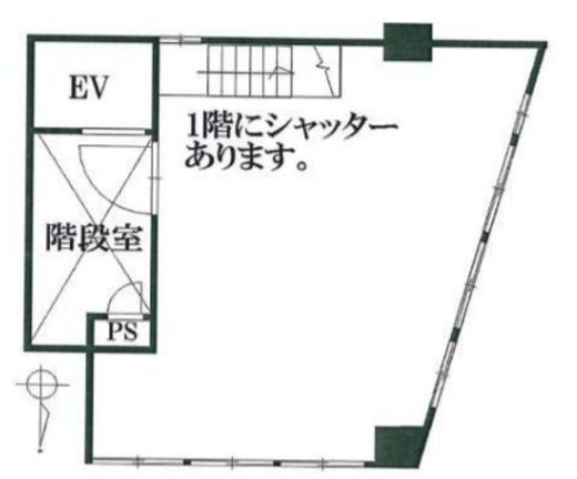 吉本ビル 201 間取り図
