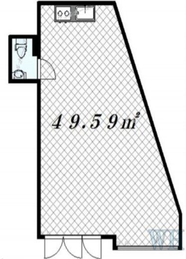 第五文成パレス 1階 間取り図