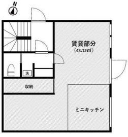 ミッドタウンTビル 1階 間取り図