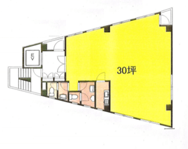 お茶の水ウチヤマビル 4階 間取り図
