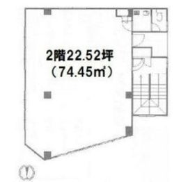 栗原ビル 2階 間取り図