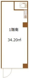 柴田第一ビル 1階南 間取り図