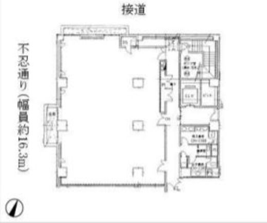 ATK千駄木ビル B1階 間取り図