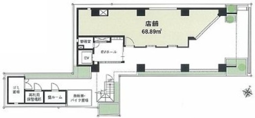 FORECAST神田須田町 1階 間取り図