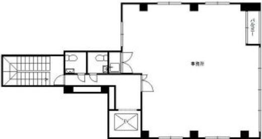 黒江屋鍛冶町ビル 8階 間取り図