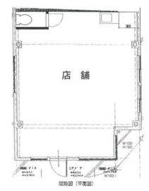 亀田ビル 1階 間取り図