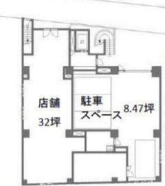 シャトー目白 1階 間取り図