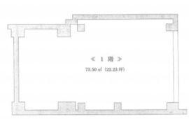 高瀬ビル 1階 間取り図