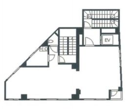 平凡立教前ビルA館 301 間取り図