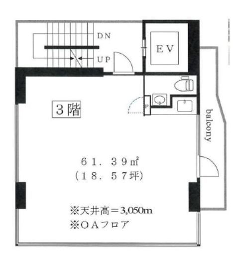 代官山フロント 301 間取り図