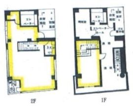 トップ池袋ビル 1-2階 間取り図