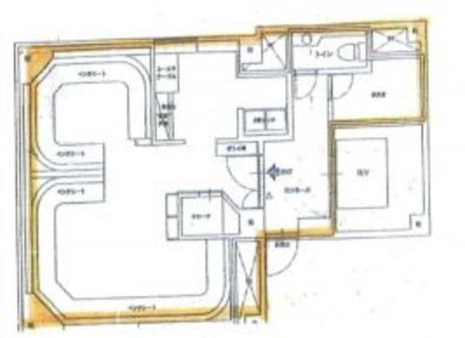 トップ池袋ビル 8階 間取り図