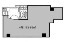 矢島ビル参番館 4階 間取り図