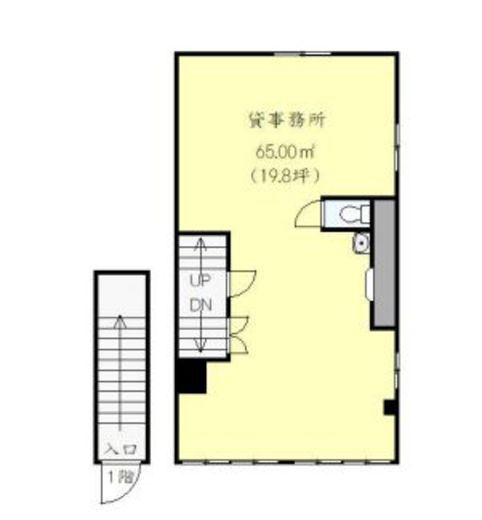 庚申塚小林ビル 2階 間取り図