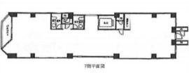 SVAX浜松町IIビル 7階 間取り図