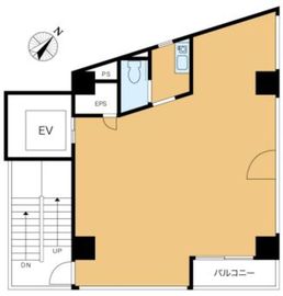 VORT渋谷桜丘 6階 間取り図