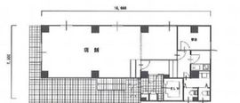 アポロ池袋ビル 1階 間取り図