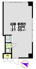 サワダビル 201 間取り図