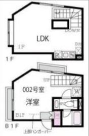 グランパレス白金 002 間取り図