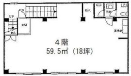佐藤ビル 4階 間取り図