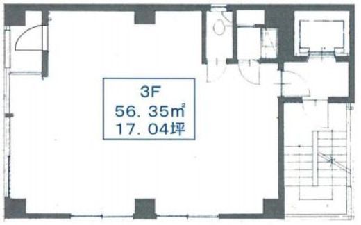 日和ビル 3階 間取り図