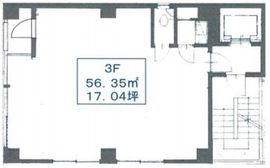 日和ビル 3階 間取り図