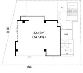 S.K.Yビル 1階 間取り図