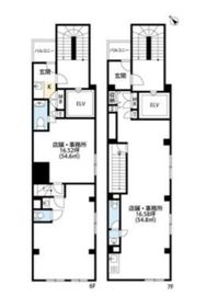 Geumsan巣鴨ビル(旧 巣鴨THビル) 6-7階 間取り図