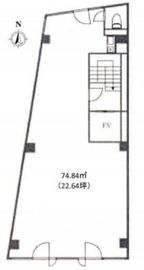 MA南麻布 3階 間取り図