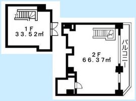 スペランツァ日本橋 1-2階 間取り図