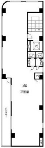 新八光ビル 3階 間取り図