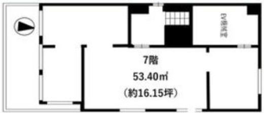 新東ビル 7階 間取り図