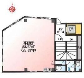 信友大塚ビル 6階 間取り図