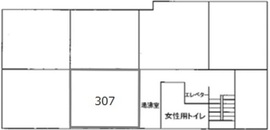 コハラビル本館 307 間取り図