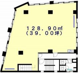 坂本ビル 2階 間取り図