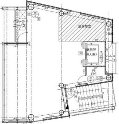 ACN渋谷道玄坂ビル 2階 間取り図