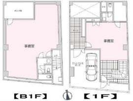 マメール南長崎 地下1-1階 間取り図