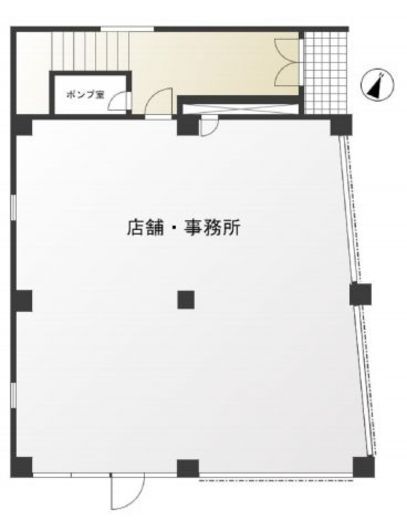 山武ビル 1階 間取り図