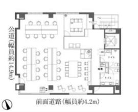 ユニティ池袋 6階 間取り図