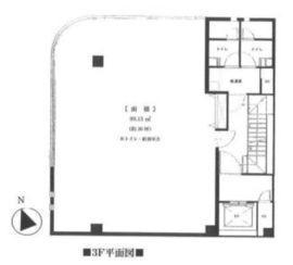 プリモプラートビル 3階 間取り図