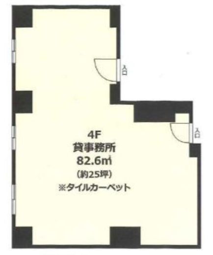 今井池袋ビル 4階 間取り図